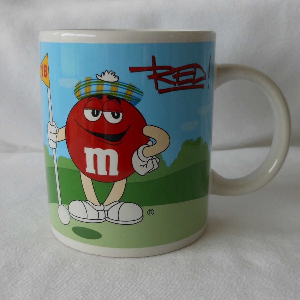 M&M Mr. Red & Mr. Blue Mug